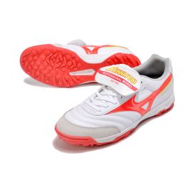 Mizuno Morelia Sala Elite TF - White_Red_Bolt