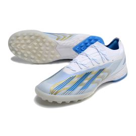 adidas X Crazyfast Messi .1 TF Las Estrellas Pack - White_Pulse Blue_Gold Metallic