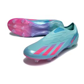 adidas X Crazyfast Messi x Miami+ FG Soccer Cleats - Turquosie_Pink