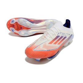 Adidas F50+ Elite FG Advancement Pack - Cloud White / Solar Red / Lucid Blue