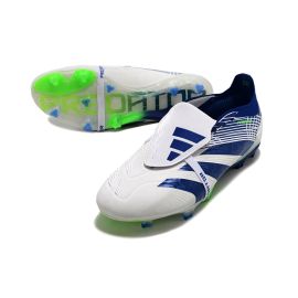 adidas Predator Elite Fold-over Tongue FG White Blue Green