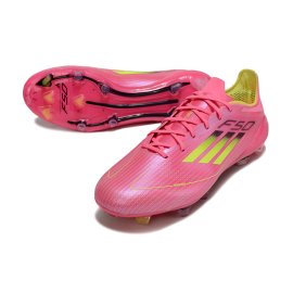 adidas F50 Elite FG Pink Solar Yellow Black