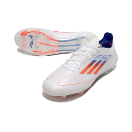 adidas F50 Elite FG White Solar Red Lucid Blue