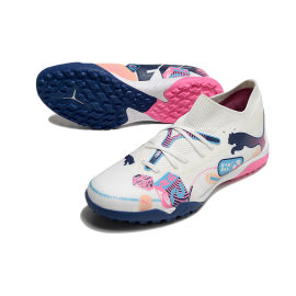 Puma Future 7 Match TF - Puma White_Luminous Blue/Poison Pink/Fizzy Melon