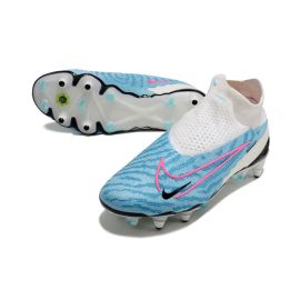 Nike Phantom GX Elite DF SG-PRO Anti-Clog Blast - Baltic Blue Pink Blast White Laser Blue