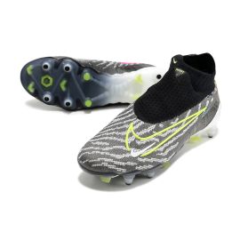 Nike Phantom GX Elite Fusion DF SG-PRO Anti-Clog Link - Black Volt White Blue Glow