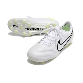 Nike Tiempo Legend 9 Elite FG - White White Black