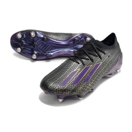 adidas X Speedportal .1 SG-Pro Black Panther - Purple Black Gold