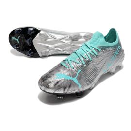 Puma Ultra 1.4 FG/AG 2022 Soccer Cleats Silver Black