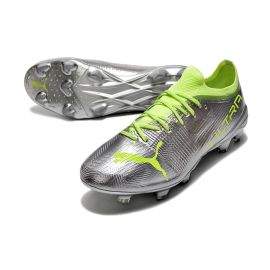 Puma Ultra 1.4 FG/AG Soccer Cleats Diamond Silver Fizzy Light