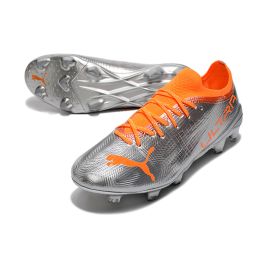 Puma Ultra 1.4 MxFG 2022 Soccer Cleats Diamond Silver Neon Citrus