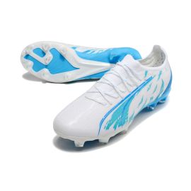 Puma Ultra Ultimate FG White Blue