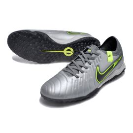 Nike Tiempo Legend 10 Elite TF - Grey Black Green