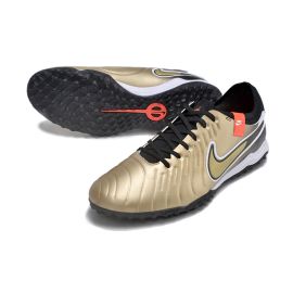 Nike Tiempo Legend 10 Elite TF - Metallic Gold Silver