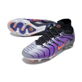 Nike Zoom Mercurial Air Max 'Air Max Plus' SG-Pro Anti-Clog - Voltage PurpleTotal Orange