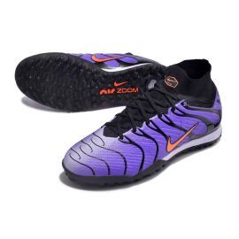 Nike Zoom Mercurial Superfly 9 'Air Max Plus' Elite TF - Voltage Purple Total Orange