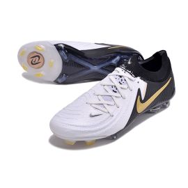 Nike Phantom Luna Elite NU FG Low White Black Gold