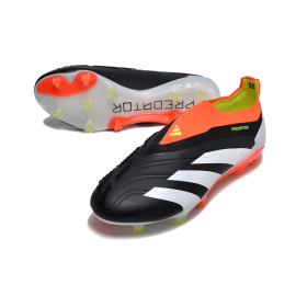 Adidas Predator Elite Laceless FG Solar Energy - Core Black Footwear White Solar Red