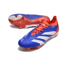 Adidas Predator Elite FG - Blue White Solar Red