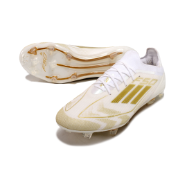 Adidas F50 Elite FG - Footwear White Gold Metallic