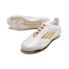 Adidas F50 Elite FG Day Spark - Footwear White Gold Metallic Footwear White