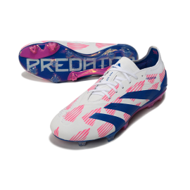 Adidas Predator Elite FG White Solar Blue Solar Pink