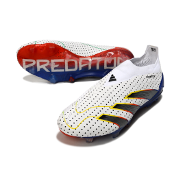 Adidas Predator Elite Laceless FG White Silver Multi