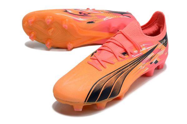 Puma Ultra Ultimate FG Orange Pink Black