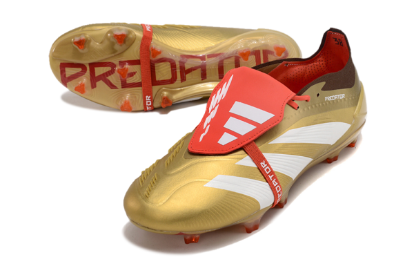 Red and gold soccer cleats online