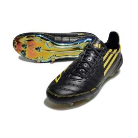 adidas F50 adizero remake FG Leather 2025 - Black/Yellow