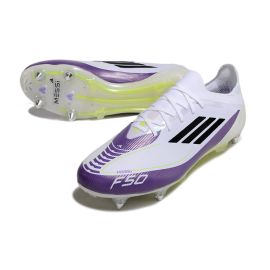 adidas F50 Elite SG Messi Triunfo Estelar - White/Core Black/Unity Purple