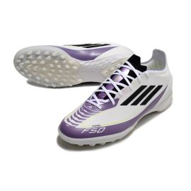 adidas F50 Messi Elite TF Triunfo Estelar - Footwear White/Core Black/Unity Purple