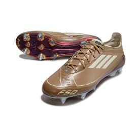 adidas F50 x Messi Elite SG x Bad Bunny - Cardboard/Cream White/Bright Cyan