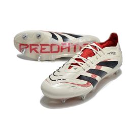 adidas Predator Elite SG - Off White/Core Black/Pure Ruby