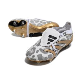 adidas Predator Elite Tongue SG - White/Black/Gold