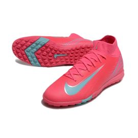 Nike Air Zoom Mercurial Superfly 10 Elite TF Pink Blue