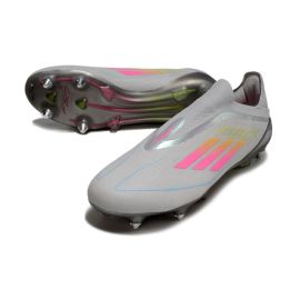 adidas F50 Elite Laceless SG Silver Pink