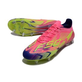 adidas F50 Elite SG Mystic Victory - Lucid Pink/Lucid Lemon/Blue Fusion