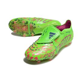 adidas Predator Elite Tongue FG 2025 Mystic Victory - Lucid Lemon/Lucid Pink/Blue Fusion