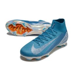 Nike Air Zoom Mercurial Superfly 10 Elite FG Blue White