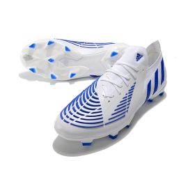 adidas Predator Edge .1 Low FG Diamond Edge Pack - White _ Hi-Res Blue