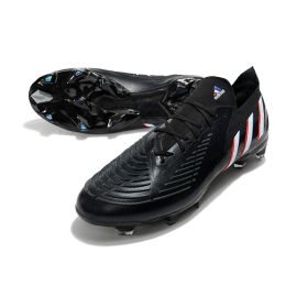 adidas Predator Edge .1 Low FG Edge of Darkness - Core Black_Footwear White_Vivid Red