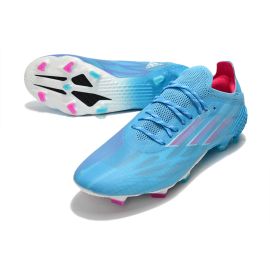 adidas X Speedflow .1 FG Sapphire Edge - Sky Rush_Shock Pink_Footwear White