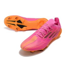 adidas X Speedflow .1 FG Soccer Cleats - Pink_Black_Orange