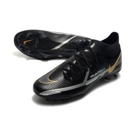 Nike Phantom GT 2 Elite DF FG Shadow - Black Metallic Dark Grey Metallic Gold