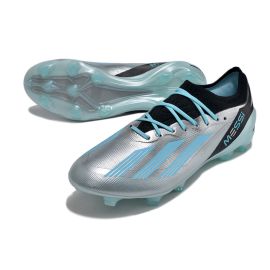 adidas X Crazyfast Messi .1 FG Infinito - Silver Metallic_Bliss Blue_Core Black