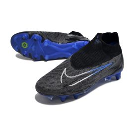 Nike Phantom GX Elite DF SG-PRO Anti-Clog Shadow - Black_Chrome_Hyper Royal