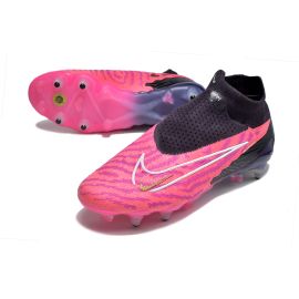 Nike Phantom GX Elite DF SG-PRO Anti-Clog - Hyper Pink Black White