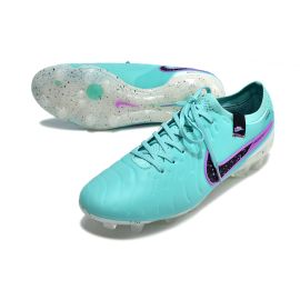 Nike Tiempo Legend 10 Elite FG Peak Ready Pack - Ice Blue/White/Black/Purple