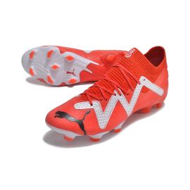 PUMA Future Ultimate FG_AG Inferno - Bright Crimson_White